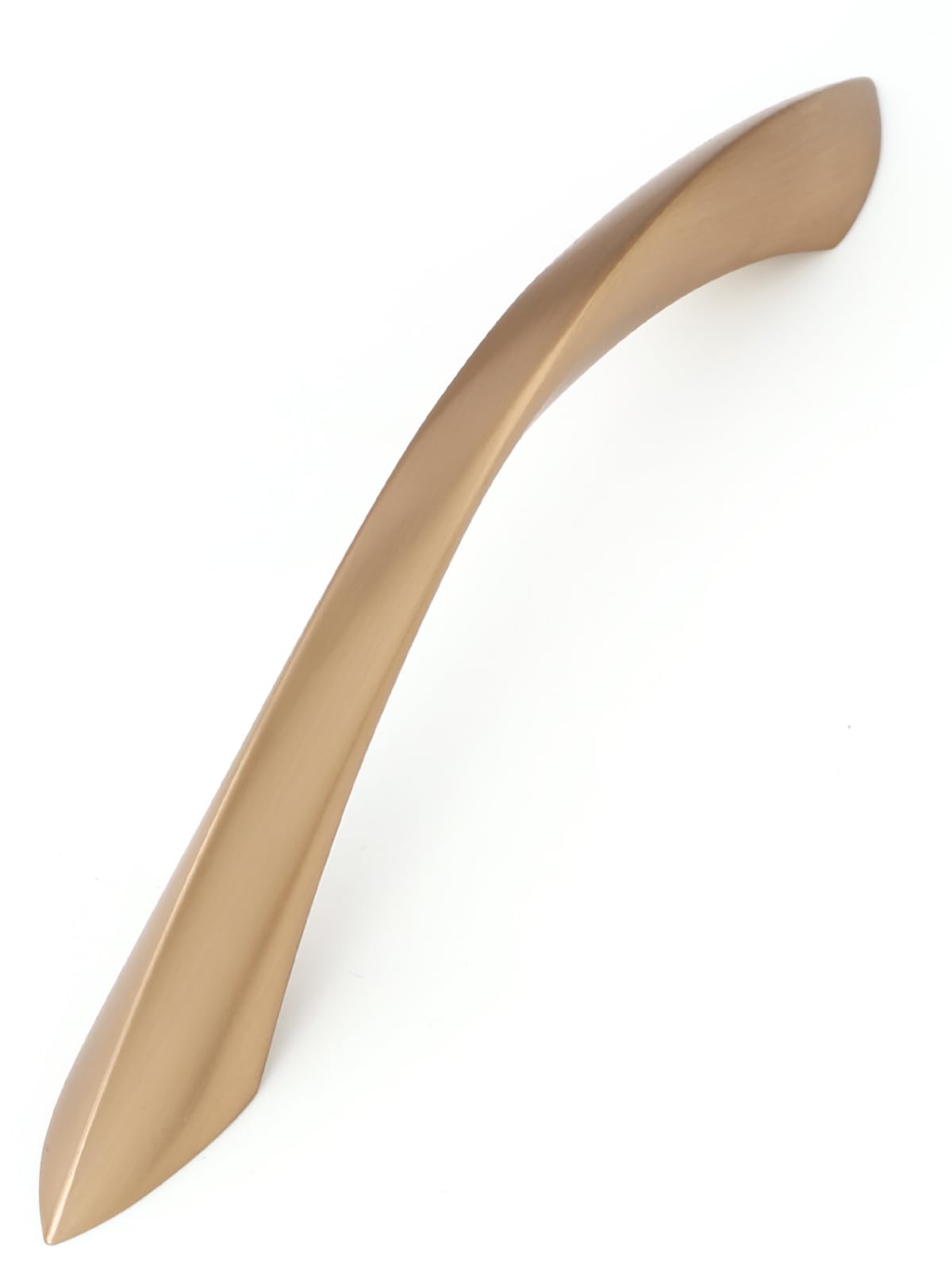 5 Pack Champagne Bronze Cabinet Pulls 5 Inch Arch Twisted Brass Handles Drawer Kitchen Cupboard Bathroom Dresser Cabinet Hardware Zinc Alloy
