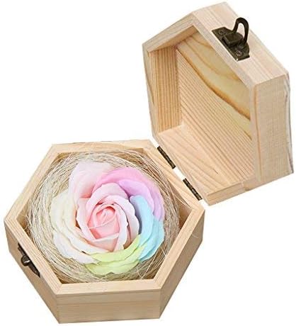 Amazon Tumao ソープフラワー バラ 母の日 誕生日 プレゼント 結婚記念日 プレゼント 昇進 お祝い 結 香り 入浴剤 大切な人 送別会 お返し 定年祝い 創意プレゼント 装飾 ギフト 木製ボックス ロマンチック 精巧な包装 ピンク 造花 オンライン通販