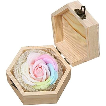Amazon Tumao ソープフラワー バラ 母の日 誕生日 プレゼント 結婚記念日 プレゼント 昇進 お祝い 結 香り 入浴剤 大切な人 送別会 お返し 定年祝い 創意プレゼント 装飾 ギフト 木製ボックス ロマンチック 精巧な包装 ピンク 造花 オンライン通販