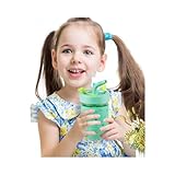 PandaEar Kids & Toddler Glass Cups, 4 Pack Glass Mason Jar Cups 8.45 oz with Silicone Sleeves & Straws, Toddler Spill-Proof Smoothie & Snack Cups - Image 6