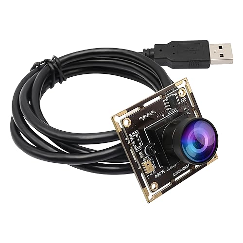 Caméra USB 1080P fisheye 170 degrés ELP avec micro H.264 pour Raspberry Pi et PC