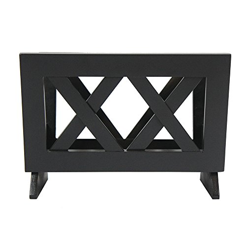 Oceanstar M1125 Contemporary Wood Rack thumb #1