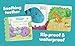 Tuffy Dinosaurs Big & Little (an Opposites Book) - Washable, Chewable, Unrippable Pages With Hole For Stroller Or Toy Ring, Teether Tough, Ages 0-3 (A Tuffy Book)