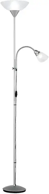 Artemide Lampada Terra Reality R4393-87 Erzwo Piantana in Metallo Titanio/Bianco