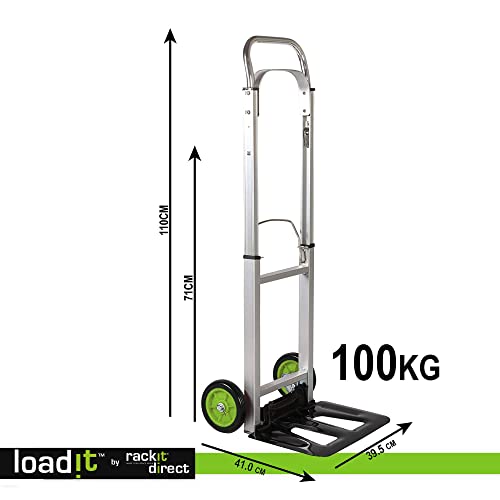 100kg Loadit Sack Trolley | Folding Hand Truck | Sack Barrow | ISO & GS TUV Certified | Lightweight Aluminium Hand Truck Trolley | Sack Barrows, Hand Trucks, Sack Trucks Trolley 3 100kg Loadit Sack Trolley | Folding Hand Truck | Sack Barrow | ISO & GS TUV Certified | Lightweight Aluminium Hand Truck Trolley | Sack Barrows, Hand Trucks, Sack Trucks Trolley - Image 3