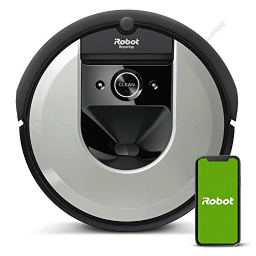 iRobot Roomba® 205 DustCompactor Combo Robot Duster with Mop Function - Dirt Compactor - 7000Pa - ClearView LiDAR - Cleaning and Avoidance Areas - 4 Suction Levels - Object Detection (Grey)