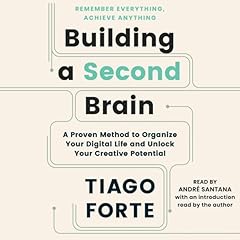 Building a Second Brain Audiolibro Por Tiago Forte, Tiago Forte - introduction arte de portada