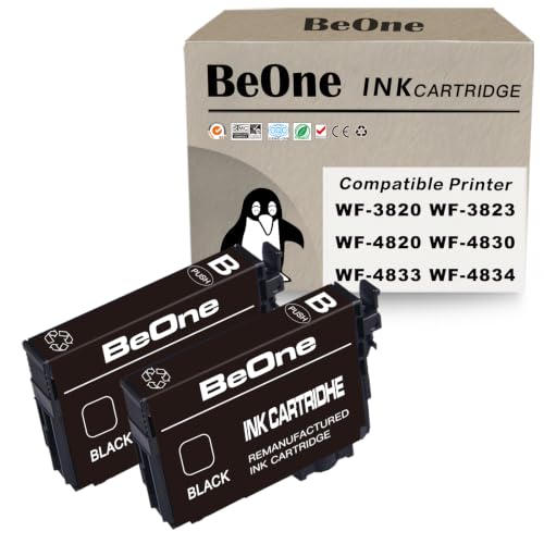 Cartouche Epson T822XL noir BeOne 822XL haute capacité pour textes nets et durables
