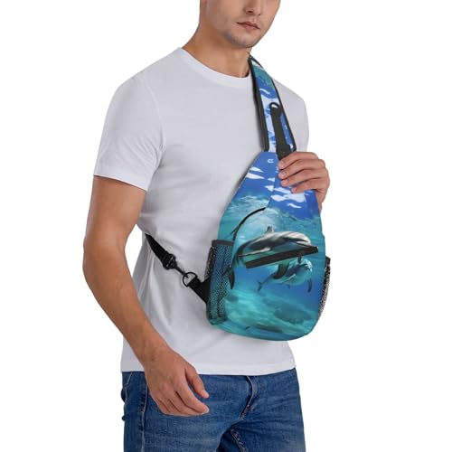 Mochila tipo sling negra para uso urbano miniatura 7