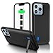 Produktbild Gladgogo Akku Hülle für iPhone 13 Pro Max/12 Pro Max, [6800 mAh] Zusatzakku Battery Case Akkuhülle Mit klappbarem Ständer für Apple iPhone 13 Pro Max (6,7 Zoll)