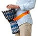 Fengtaike Adjustable Waist Strap for Djembe Drum, African Hand Drum Holder, Percussion Instrument Accessory (orange)