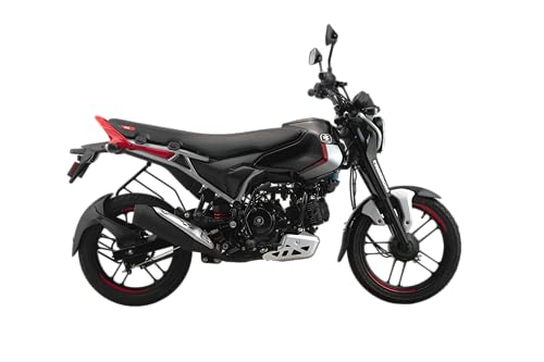 Bajaj Freedom Cng 125 Drum Motorcycle/Motorbike - Ebony Black - E...