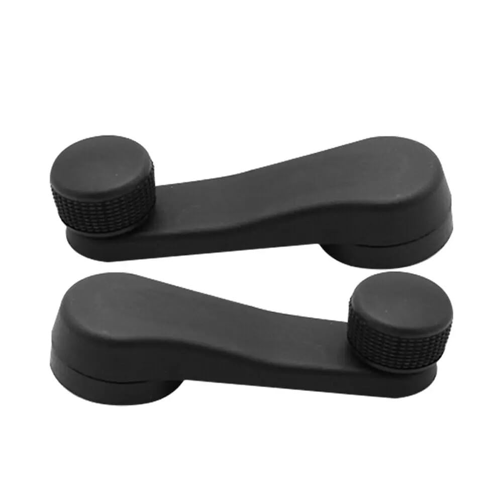 Lhdktee for VW T4 T5 for Transporter for Golf for Seat 2piece Car Window Winder Crank Handle Window Winder Handle Hand Crank Regulator Car Window Handle