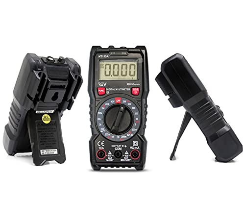 Image of VViViD REV Digital Multimeter (2000 Counts) AC /DC Electric Battery and Live Wire Tester