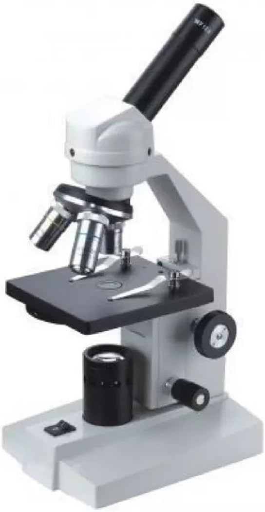 HM-100 Mag Master Monocular Student Microscope with LED Light Illumination and with