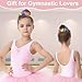 Juesly Gymnastics Stuff Gifts For Girls Gymnastic Socks for 7-11 Year Old Girl, Birthday Christmas Gifts for Girls