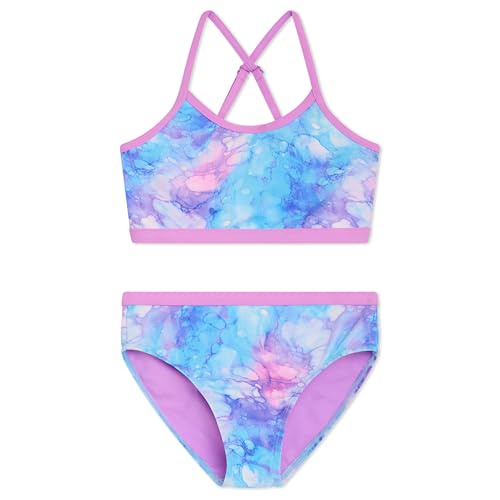 Image of Lands' End Girls' Swim UPF 50+ Adjustable Strap Bikini Set