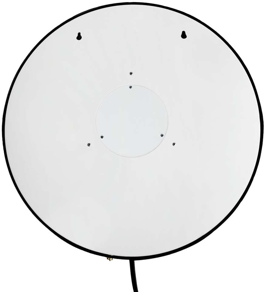 The Fan-Brand NCAA Hawaii Warriors - Retro Lighted Wall Clock - Sports Team Bar Sign Décor - Home, Dorm, Garage, Office, Fan Cave