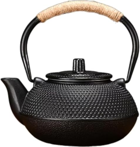 GEBYUI 南部鉄器 鉄瓶 電磁調理器対応|フィルター付き 伝統工芸品 時尚急須 ギフト用誕生日・結婚・新居祝い 家庭用?