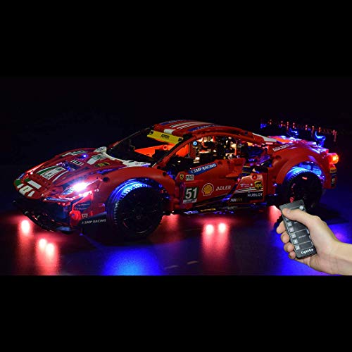 DIY LED Beleuchtungsset für Lego Technic 42125 - - ohne Lego Kit (Fernbedienung Edition)