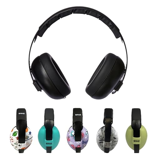 Image of BANZ Bubzee Baby Headphones for Noise Protection - Baby Ear Muffs, Newborn Infant & Toddler, 0 to 36 Months, Adjustable