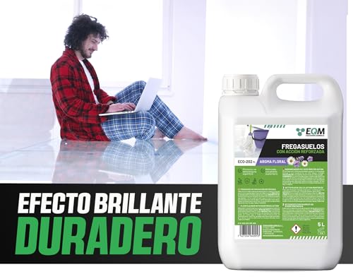 Fregasuelos con Acción Reforzada Alto Poder Desengrasante 5L Pack 2 4