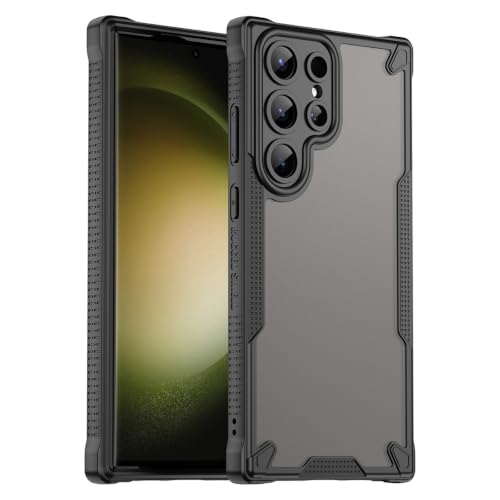 Coque Samsung S23Ultra anti-chute et protection écran anti-rayure noir