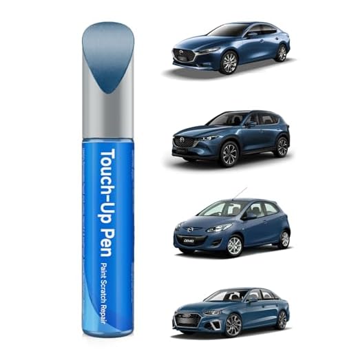 RSACET 42B Blue Reflex Pearl Touch Up Paint Compatible with Mazda Exact Match Touch Up Paint Car Scratch Repair
