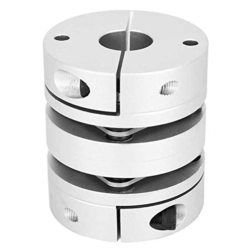 SUOFEILAIMU-PHONE CASE Metal Coupler Double Diaphragm Torsion Shaft Couplings for CNC Stepper Motor Shaft Sleeve Adapter Winding Connector (Inner Diameter : GL 50x63 12x12)