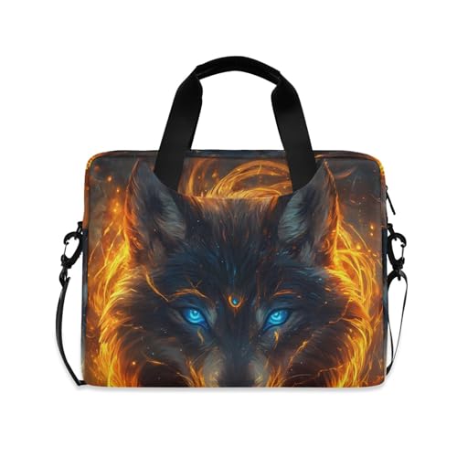 Maletín para portátil ALAZA Magic Wolf de 13 a 15.6 pulgadas