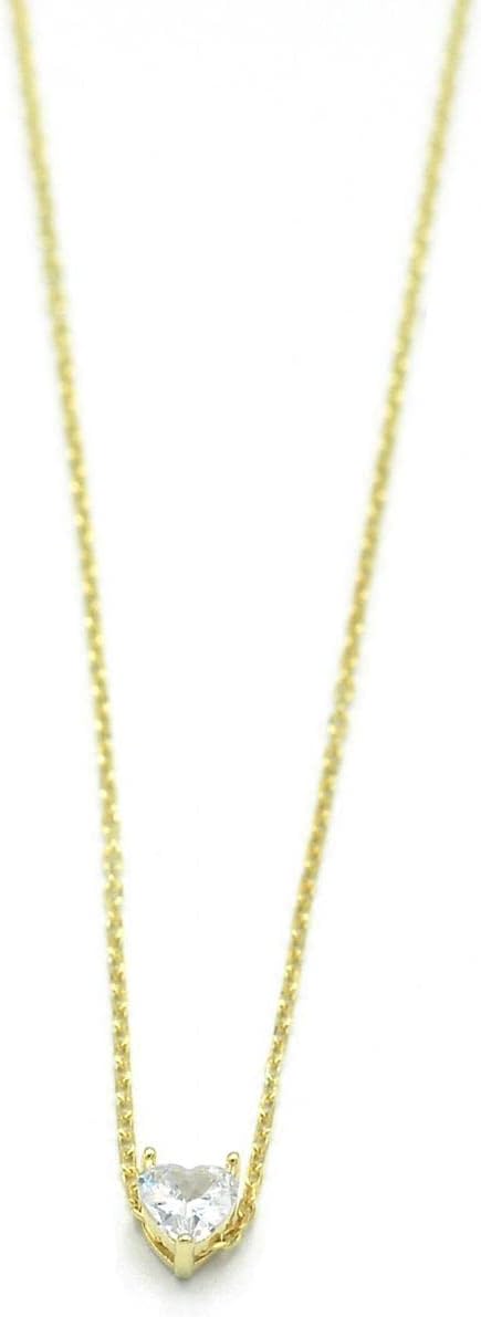 Joy-D 18k Gold Crystal Necklaces for Women - Elegant Heart Necklaces for Women with Premium Crystal Accents, Gift for Special Occasions, Timeless and Sophisticated Jewelry - Image 6