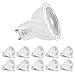 Zikey Ampoule LED GU10, 6W (équivalent à 60W Halogène), GU10 LED Spotlight, Blanc Froid 6000K, 600LM, Non Dimmable - Lot de 10