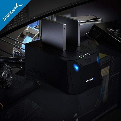 Caja externa USB 3.0 Sabrent para discos SATA 2.5/3.5 miniatura 3