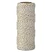 Hemptique Hemp Cord Spool - Natural with Metallic Gold, 205 ft Spool