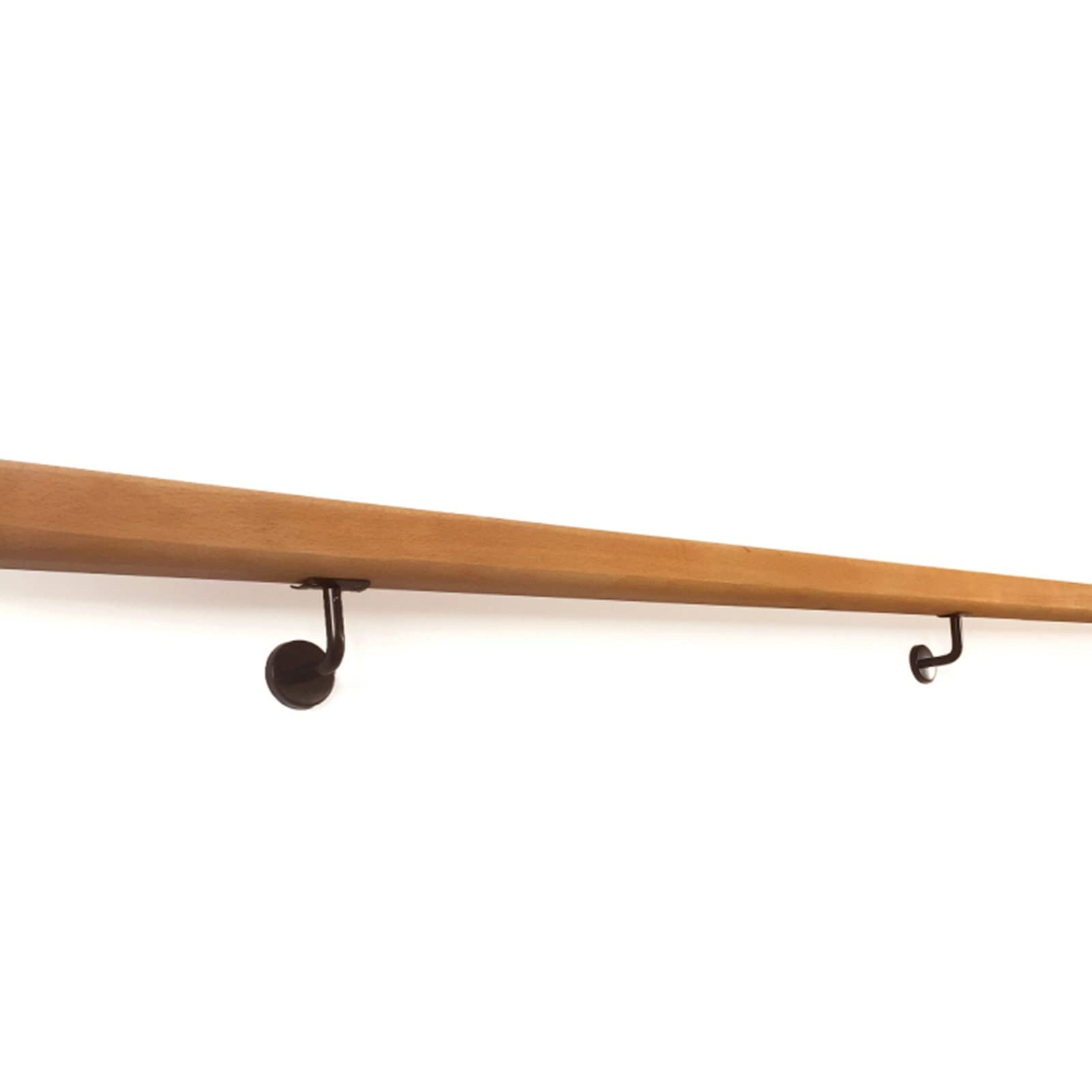 Mains courantes en bois massif premium pour escalier et villa