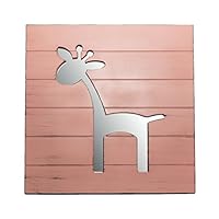 Algopix Similar Product 14 - kieragrace- Decorative Giraffe, Pink