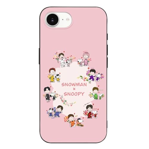 Snowman ڍ@ E[ { [VC vԑ iPhone16EΉP[X ϏՌ TPU ^ ACtH16EJo[ y 菝h~ X}zP[X lC LN^[ Case