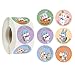 Oster-Aufkleber, Tier-Aufkleber, 500 Stück/Rolle Haseneier "Happy Easterday"-Aufkleber, dekorative Ostereier, Karten, Sammelalben, Umschläge, Geschenke, Partyzubehör, Osterthema