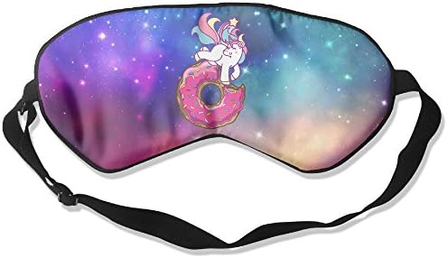 Unicorn Donut Cute Natural Silk Sleep Mask & Blindfold Super-smooth Eye Mask