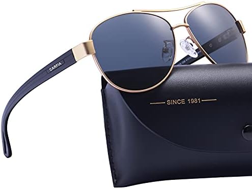 CARFIA Aviator Polarized Sunglasses for Women UV400 Protection CA3210