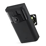 Wasserstein Colorful Silicone Skins for Ring Stick Up Cam Security Camera - Protect and Camouflage your Ring Stick Up Cam with these UV light- and weather resistant silicone skins by Wasserstein (Black)