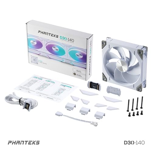 Build My PC, PC Builder, Phanteks PH-F140D30R_DRGB_PWM_WT01