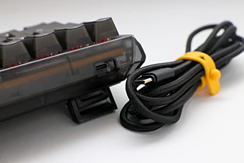 Ducky Ducky One 3 Mini Aura クリアブラック 60 Percentホットスワップ RGB LED ダブルショット PBT メカニカルキーボード Kailh Jellyfish Linear DKON2161ST-FUSPDABAAAK1 の商品画像 4