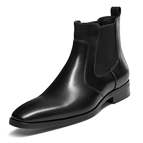 Mens Dress Boots Leather Chelsea Boots for Men