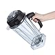 Petyoung Klare Mixer Behälterteile Obstmischer Cup Mixer Zubehör Cup Blade Deckel Fit für Vitamix
