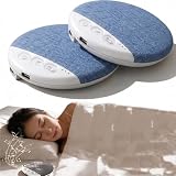 SRXY 2026 Pillow Speaker,Portable Rechargeable sans Fil,Enceinte sous Oreiller avec Sons Apaisants,pour Adultes et, Maison, Voyage, Bureau et Plein Air (Blue-2SET)