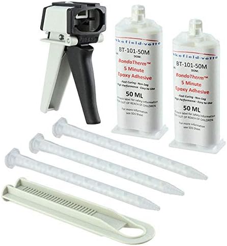 BT-101-50M-EQZ, Chemicals BondaTherm Series Two Dual Cartridges (BT-101-50M), One Gun (BT-01-50M), Three Mixers (BT-02-50M)