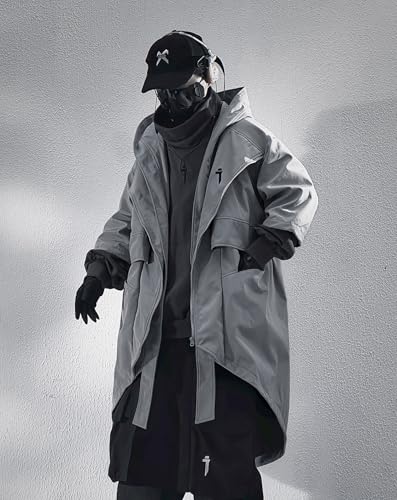 MFCT Techwear Streetwear Japenese Men's Waterproof Jacket2