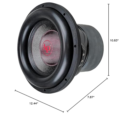 Audiopipe 12" Quad Stack Composite Cone Subwoofer (TXX-BDC-IV - View #8
