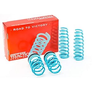 Godspeed LS-TS-MA-0007 Traction-S Performance Lowering Springs For Mazda 6 Sedan (GH) 2.5L 2009-2013